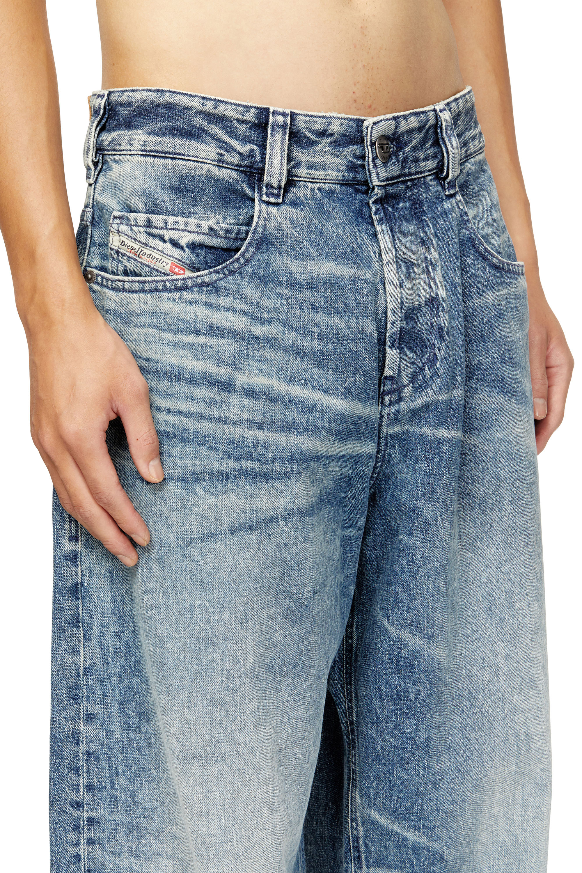 Relaxed Jeans 1997 D-Enim 007DA, Light Blue Diesel - Unisex's Relaxed Jeans 1997 D-Enim 007DA, Light Blue - 5