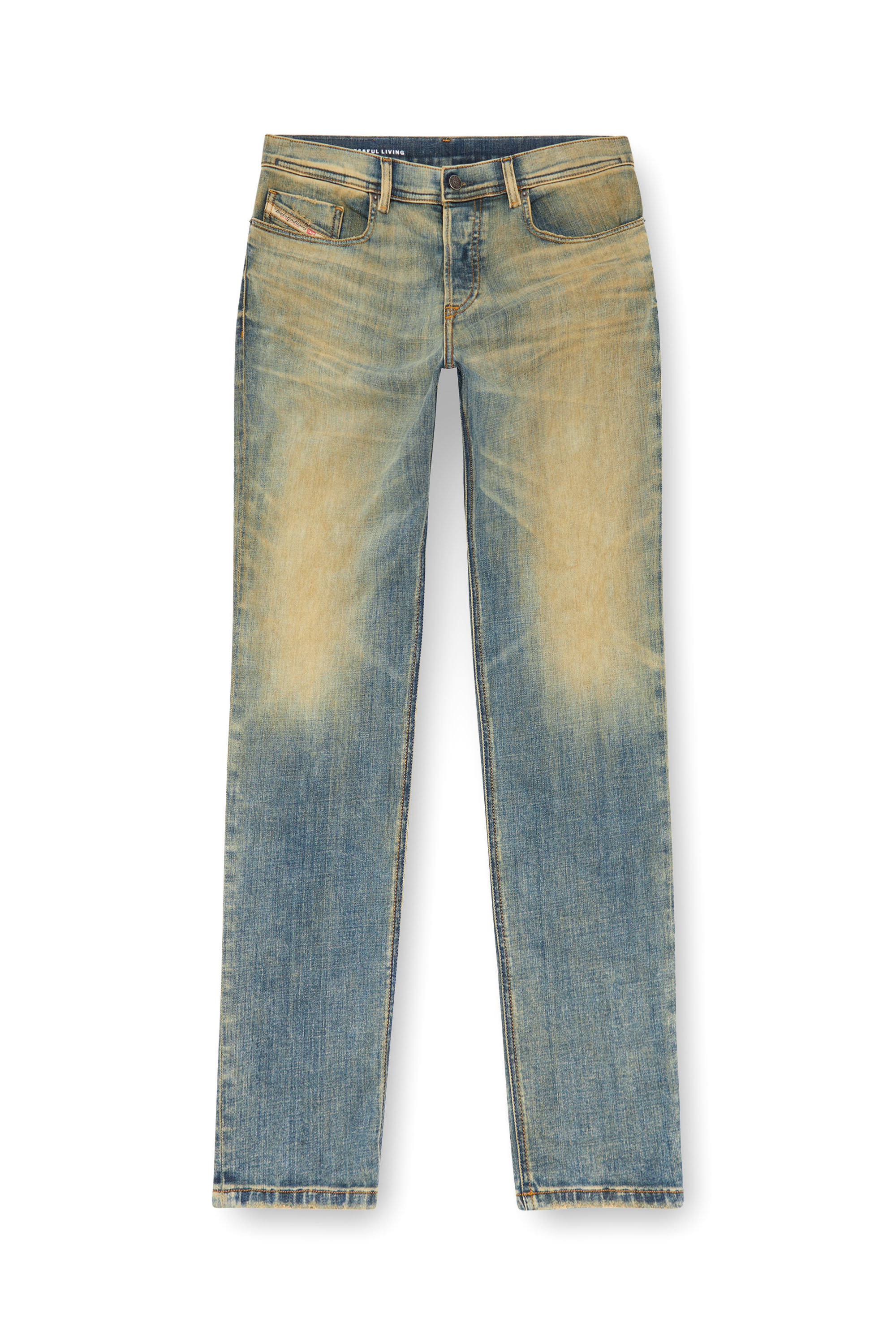 Diesel - Man Tapered Jeans 2023 D-Finitive 09J51, Medium blue - Image 5