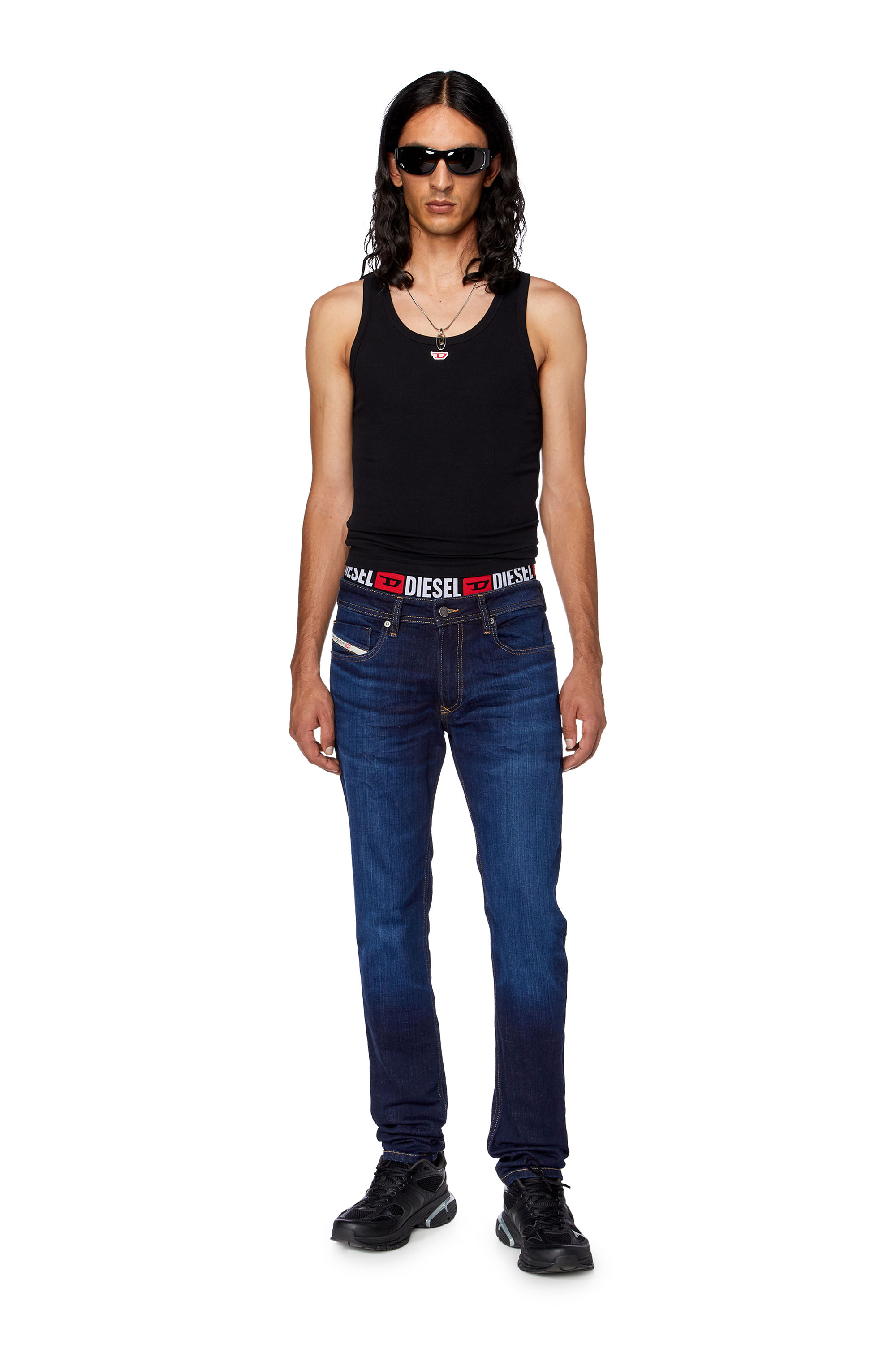 Diesel - Skinny Jeans 1979 Sleenker 0ENAJ, Dark Blue - Image 4
