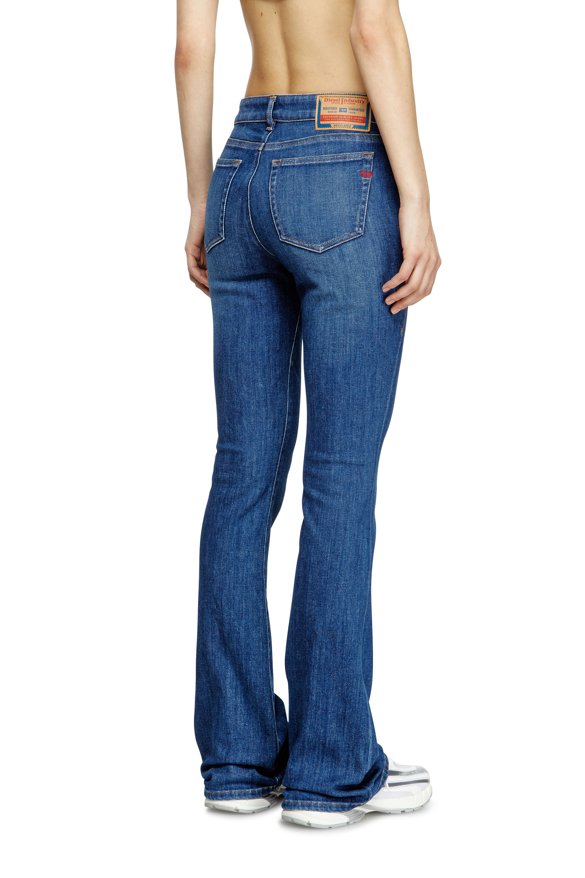 Bootcut Jeans 1969 D-Ebbey 09M73, Medium blue Diesel - Woman's Bootcut Jeans 1969 D-Ebbey 09M73, Medium blue - 4
