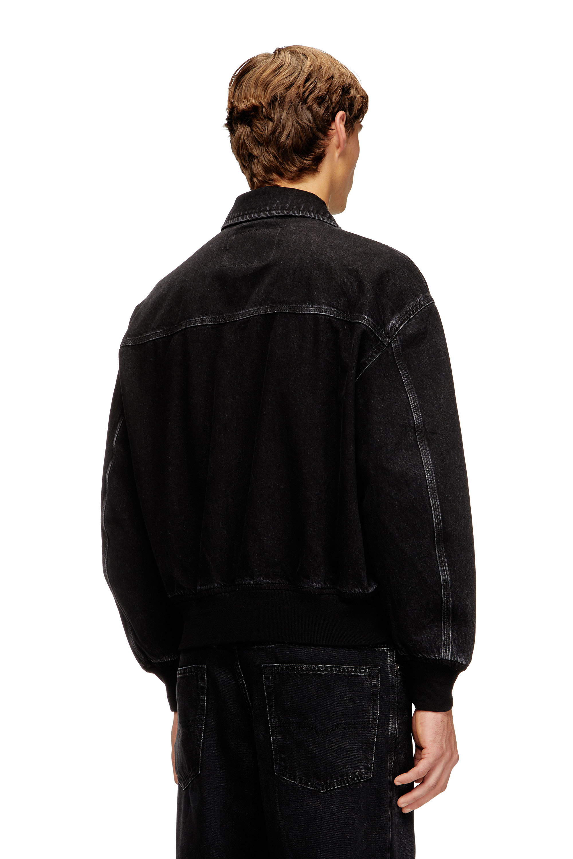 Diesel - D-KURZ, Unisex's Jacket in DNA denim in null - 4