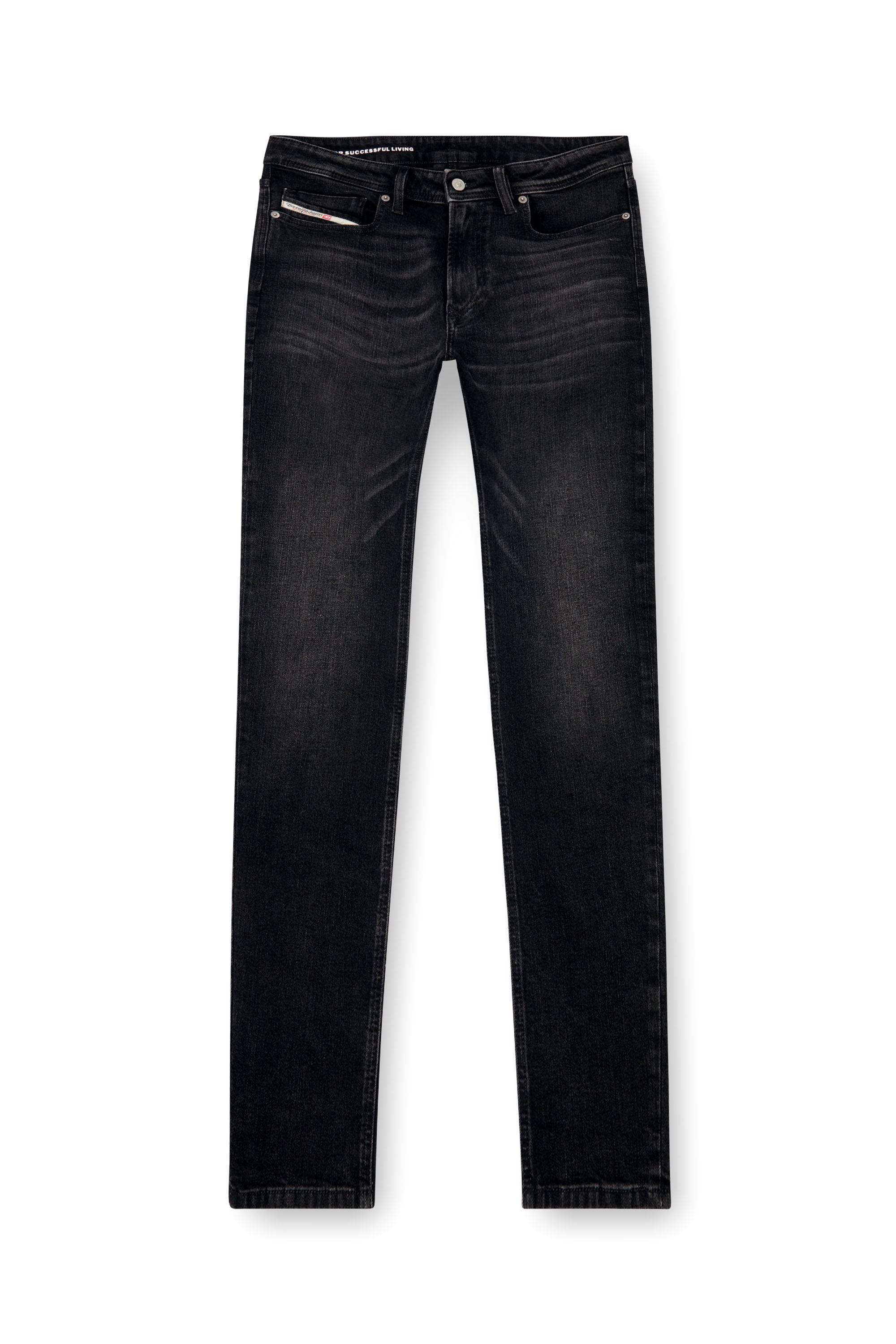 Diesel - Man Skinny Jeans 1979 Sleenker 0GRDA, Black/Dark grey - Image 5