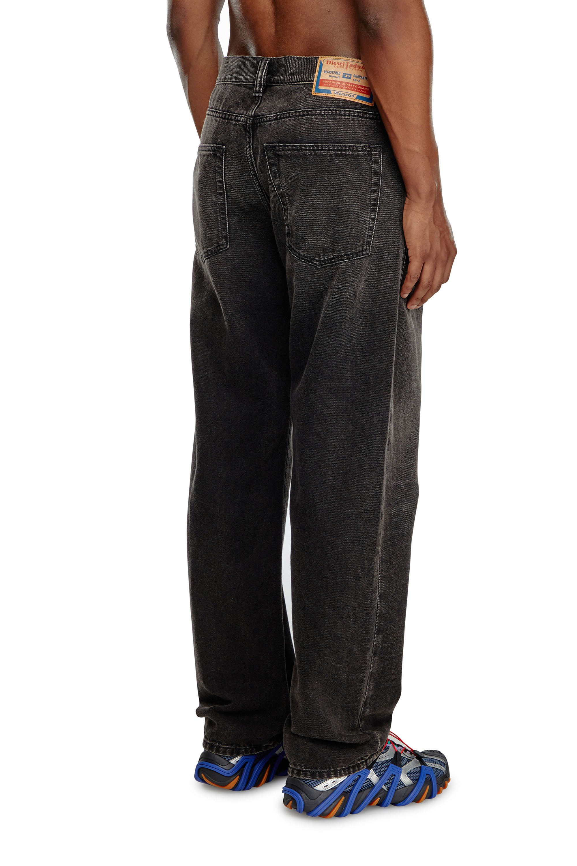 Diesel - Straight Jeans 2010 D-Macs 09J96, Black/Dark grey - Image 4