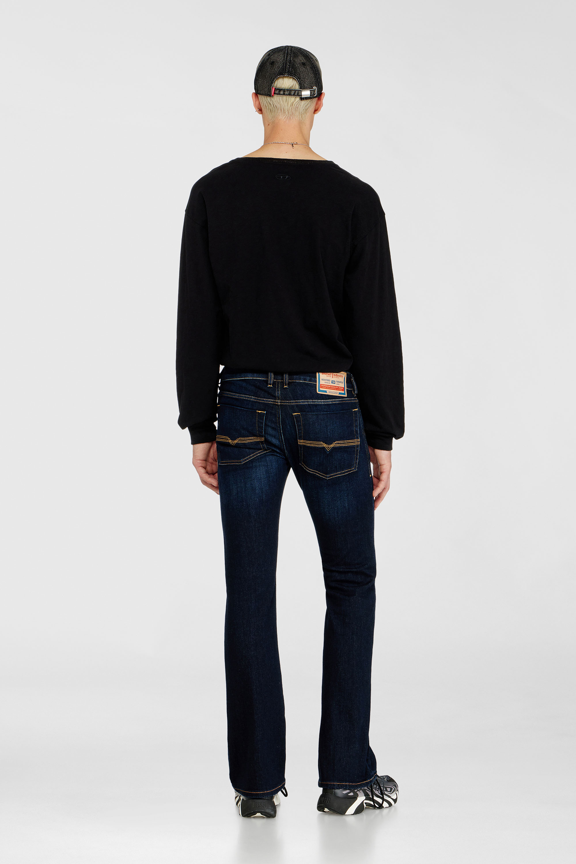 Diesel - Man's Bootcut Jeans 2007 Zatiny 09Q15, Dark Blue - 3