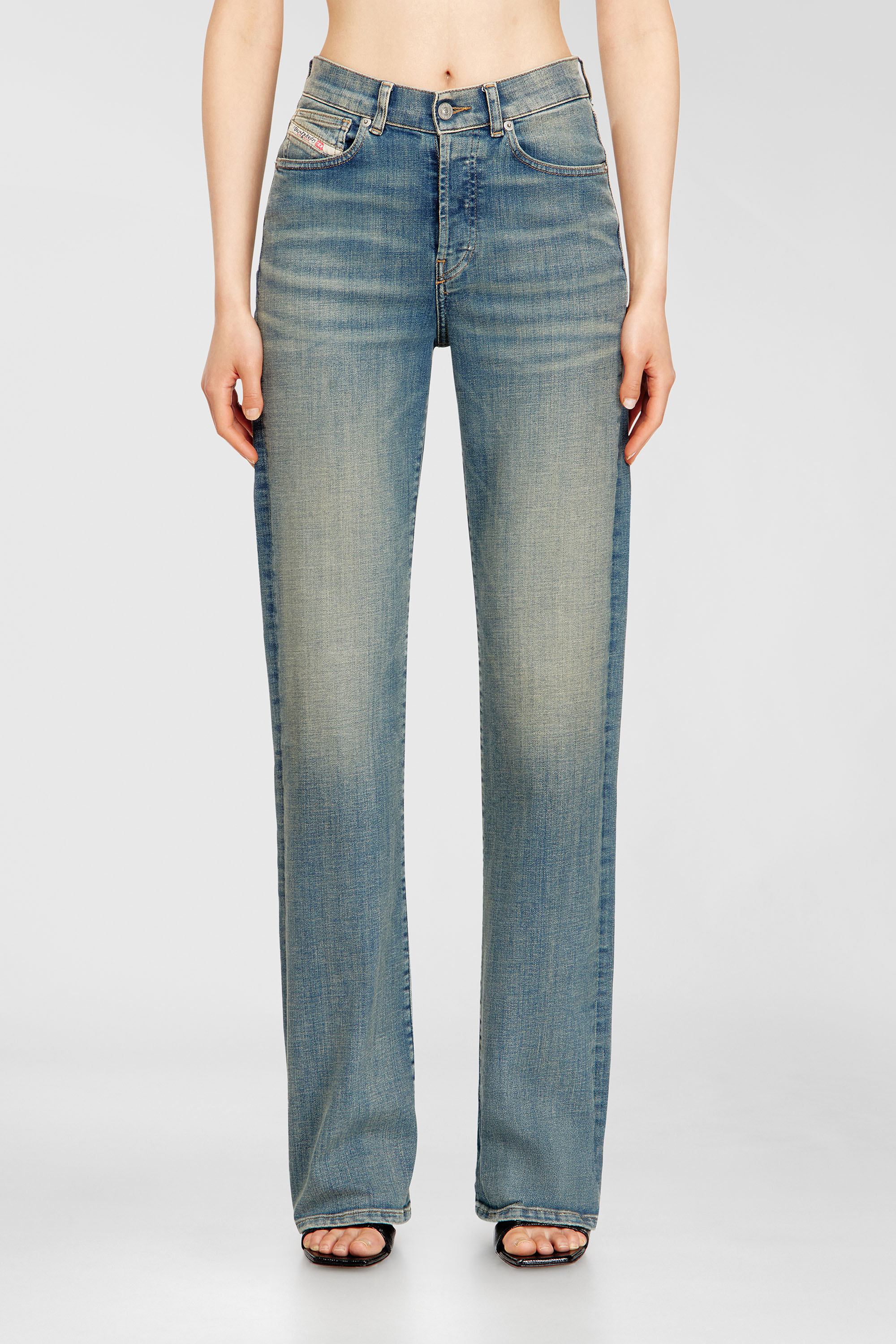 Diesel - Woman's Regular Jeans 1971 D-Sent 09N32, Medium blue - 1